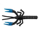 Zoom Lil Critter Craw 4in 12/bag Black/Blue Claw