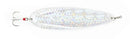 Nichols 6in Ben Parker Mini Magnum Flutter Spoon Shattered Glass Silver 2.5oz