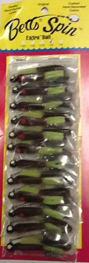 Betts Spin 1/16 Pumpkin Chartreuse 12/cd