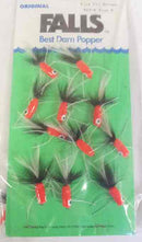 Betts Falls Fly Orange/Black Size 10 12/card