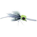Betts Wiggle Popper Glo/Black/White Size 6 12/card