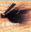 Arkie Bucktail 3/8oz 6/cd Brown