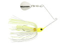 Strike King Micro-King Spinnerbait  Chartreuse Head ChartreuseWhite Skirt