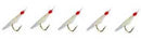 Eagle Claw Sabiki Rigs White/Glow Size 6