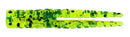 Leland Crappie Magnet 1.5in 15ct Chartreuse Black Flake