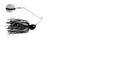 Strike King Potbelly Spinnerbait / Black
