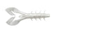 Yum Spine Craw 3.75 8ct Pearl Silver Flake