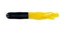 Big Bite Crappie Tubes 1.5in 10ct Black/Yellow