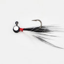 Leland Pop Eye Jig 1/32 2ct Black/White-Black