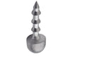 VMC Half Moon Wacky Weight 1/16 Natural 10ct