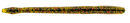 NetBaitBF Finesse Worm 4.75in Wtrmelon/Rd 20ct