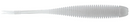 NetBaitBF Flat Sided Shad 4.5in rey Ghost 8ct
