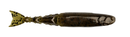 Z-MAN ChatterShad 4.5in. Green Pumpkin 4pk