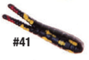 Betts Spin 1/8 Value Pack Split Tail Black Coach Dog