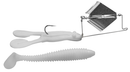 Strike King Skipping Buzzbait - White