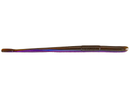 Robo Worms 6in Straight Tail Worm 10 Pk Green Pumpkin Purple